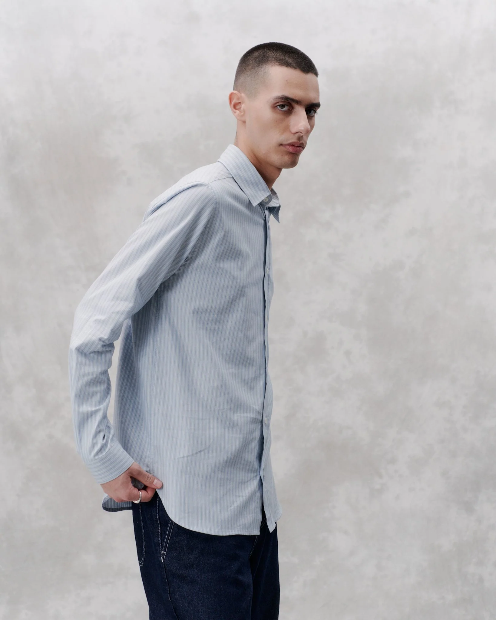 Babylon - Blue Pin Stripe - Image 5