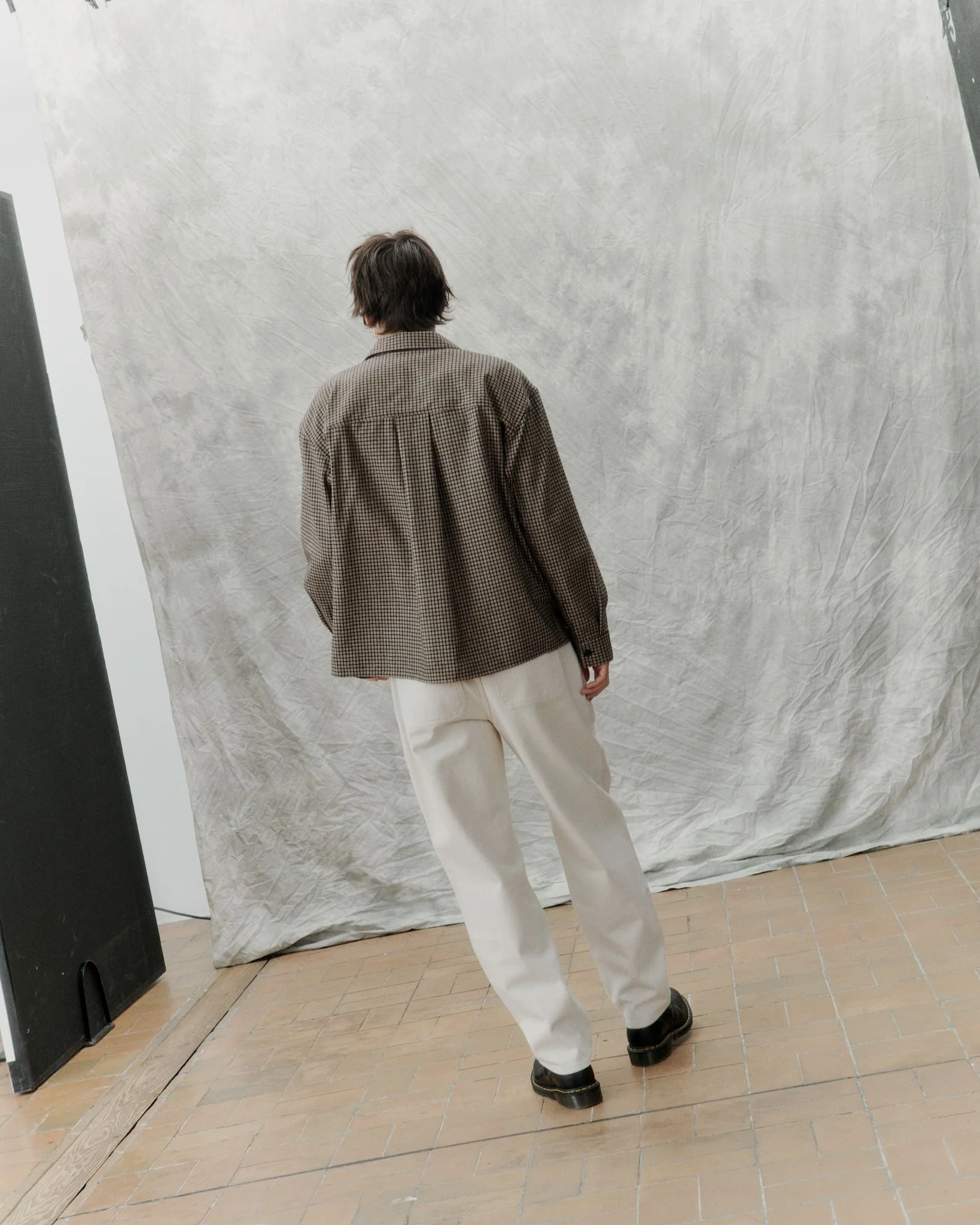 Venture - Taupe Check - Image 5