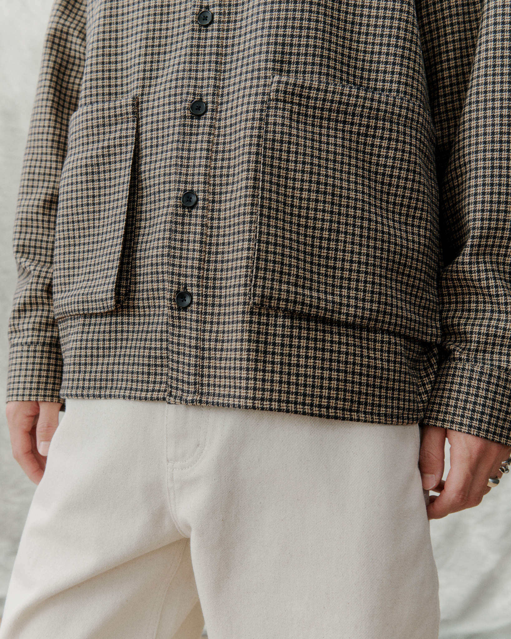 Venture - Taupe Check - Image 6